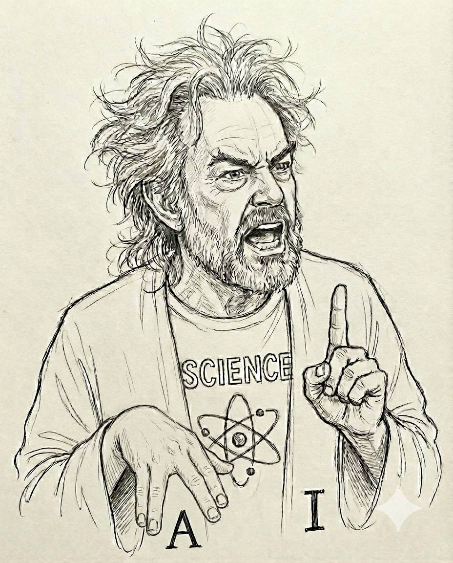 Sketch portrait of Scibok